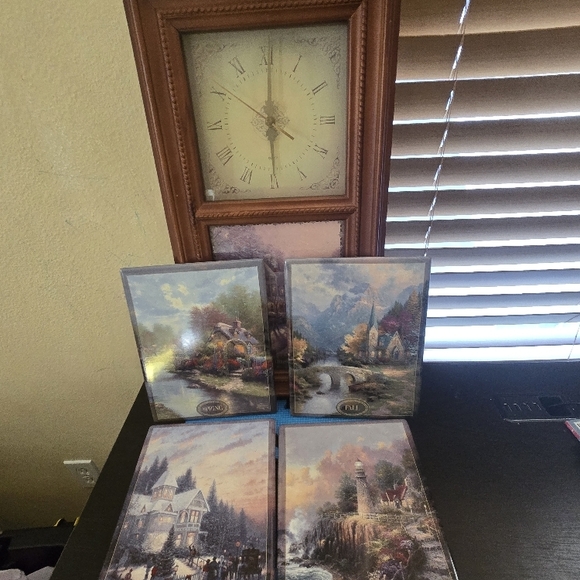 Thomas Kinkade Seasonal Art Set - Picture 3 of 8